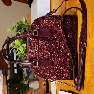 Kate Spade glitter crossbody